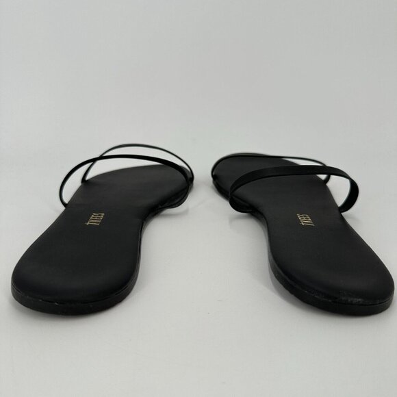 TKEES Women's Gemma Double Strap Sandals in Sable (Black) Slide-On sz 11 EU 42 - Picture 4 of 14